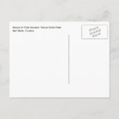 Key West Beach Briefkaart (Achterkant)