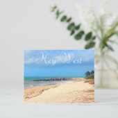 Key West Beach Briefkaart (Staand voorkant)