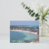 Key West Beach Briefkaart (Staand voorkant)