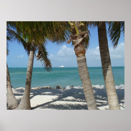 Key West Beach Poster (Voorkant)