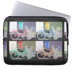 Key West Bicycle Laptop Sleeve