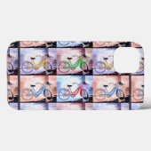 Key West Bicycle Pattern Case-Mate iPhone Case (Achterkant (horizontaal))