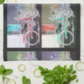 Key West Bicycle Theedoek (Gevouwen)