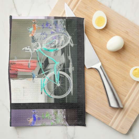 Key West Bicycle Theedoek (Quarter Fold)