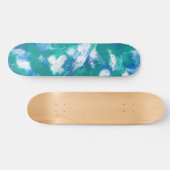 Key West Blue Half Pipe Persoonlijk Skateboard (Horizontaal)