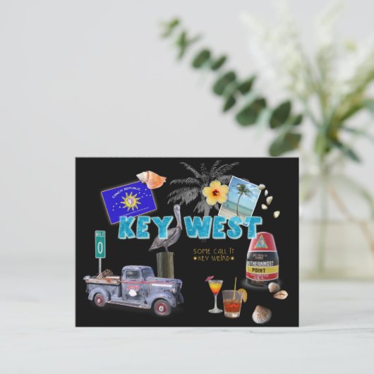 Key West Briefkaart (Staand voorkant)
