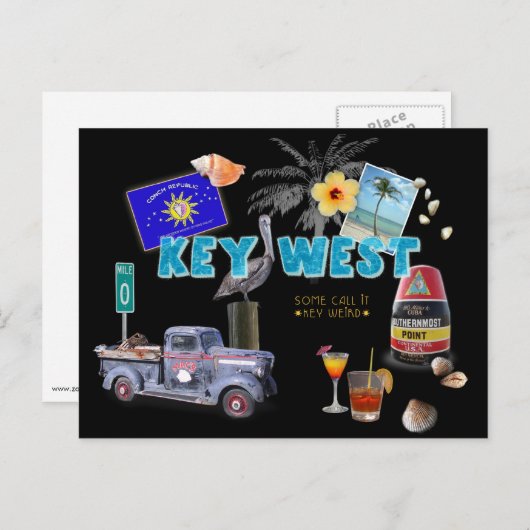 Key West Briefkaart (Voorkant / Achterkant)