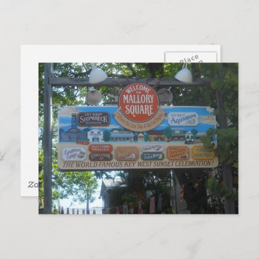 Key West Briefkaart (Voorkant / Achterkant)