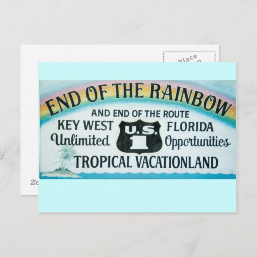 Key West Briefkaart (Voorkant / Achterkant)
