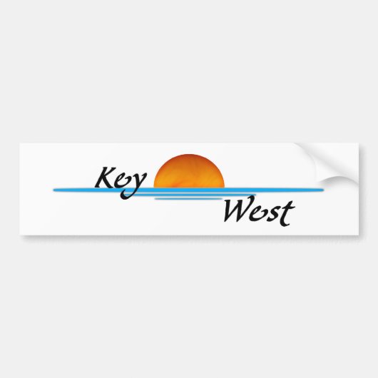 Key West Bumpersticker (Voorkant)