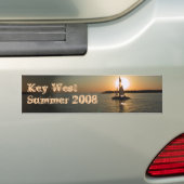Key West Bumpersticker (Op auto)