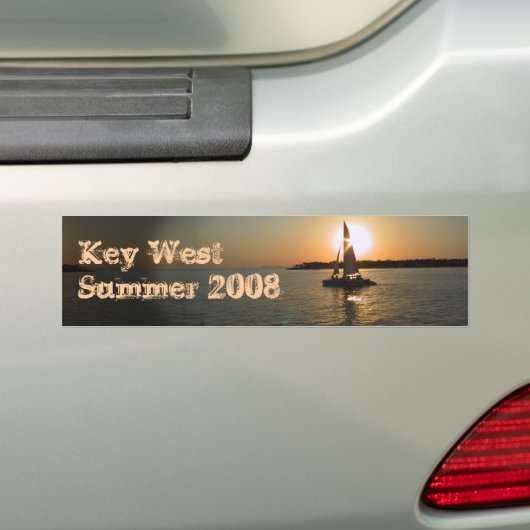 Key West Bumpersticker (Op auto)