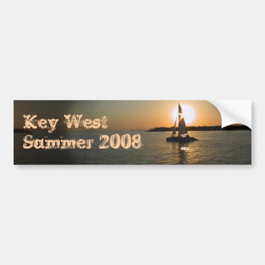 Key West Bumpersticker (Voorkant)