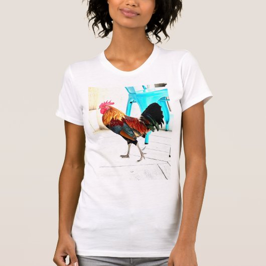 Key West Cock-a-doodle-doo T-shirt (Voorkant)