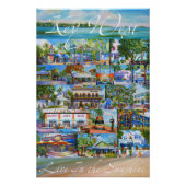 Key West Collage Poster (Voorkant)