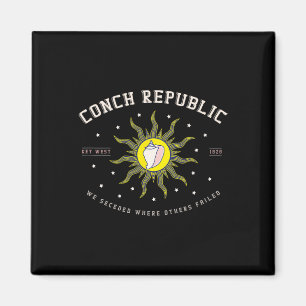 Key West Conch Republic Florida Duikvisserij Cadea Magneet