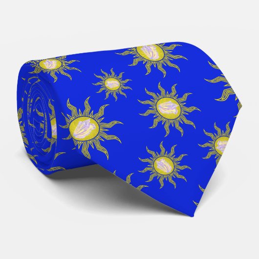 Key West Conch Republic Sun Summer Beach Stropdas (Opgerold)