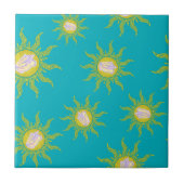 Key West Conch Republic Sun Summer Tegeltje (Voorkant)