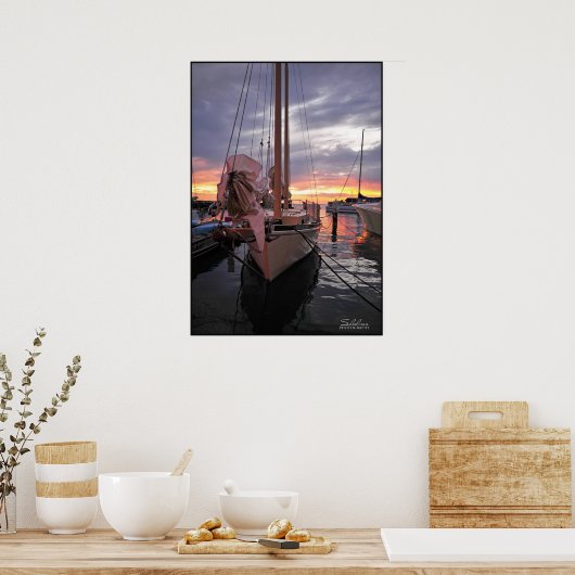 Key West Drems op zee Poster (Keuken)