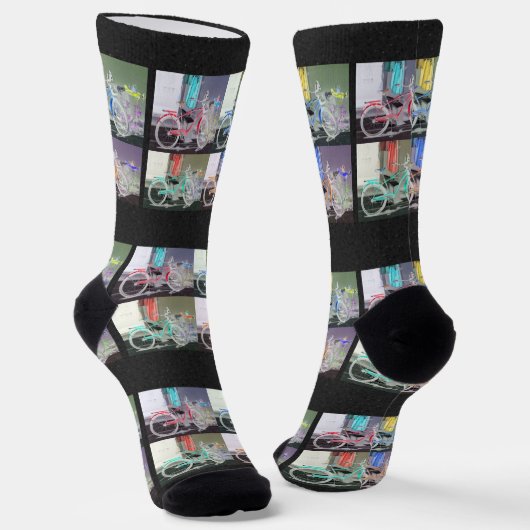 Key West Fietskousen Crew Socks Sokken (Gebogen)