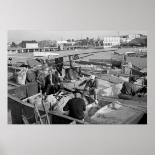 Key West Fishermen, 1938 Poster