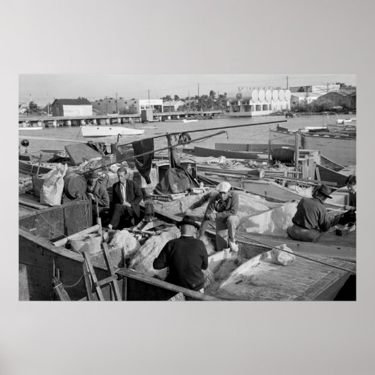 Key West Fishermen, 1938 Poster (Voorkant)