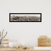 Key West FL 1st Train Foto 1912 Poster (Keuken)