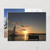 Key West, FL Briefkaart 1 (Voorkant / Achterkant)