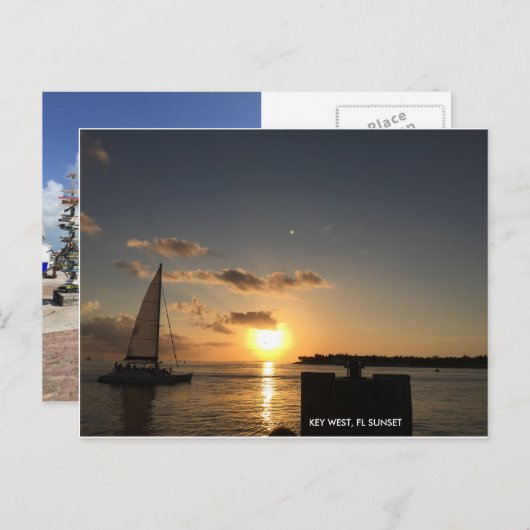 Key West, FL Briefkaart 1 (Voorkant / Achterkant)