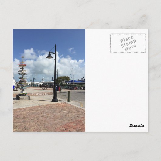 Key West, FL Briefkaart 1 (Achterkant)