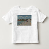 Key West, FL - Highway between Mainland & Keys Kinder Shirts (Voorkant)