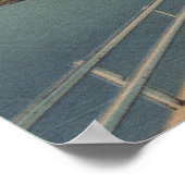 Key West, FL - Highway between Mainland & Keys Poster (Hoek)