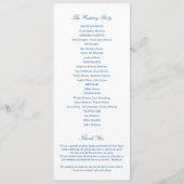 Key West FL Kaart Elegant Navyblauw Huwelijk (Achterkant)