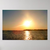 Key West, FL Sunset Poster (Voorkant)