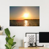 Key West, FL Sunset Poster (Thuiskantoor)