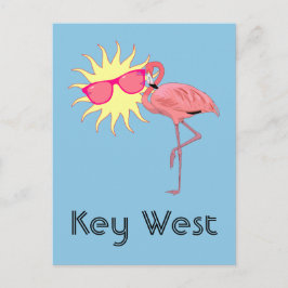 Key West Flamingo Briefkaart