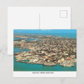  Key West Florida Aerial Uitzicht Briefkaart (Voorkant / Achterkant)