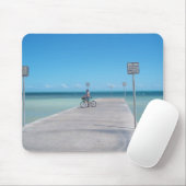 Key West Florida Aquamarine Ocean Pier Mousepad FL Muismat (Met muis)