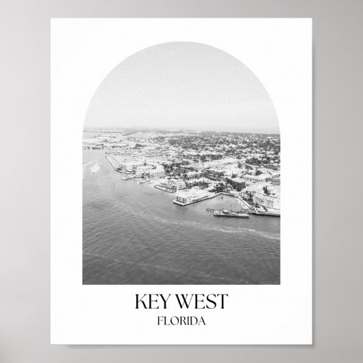 Key West Florida Arch Fotoprint Poster (Voorkant)