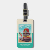 Key West | Florida Bagagelabel (Voorkant verticaal)
