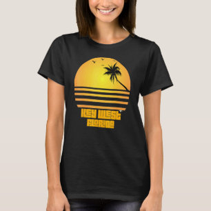 Key West Florida Beach Retro  Surf Souvenir T-shirt