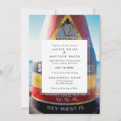Key West Florida Beach Wedding Kaart (Voorkant)