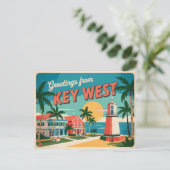Key West, Florida Briefkaart (Staand voorkant)