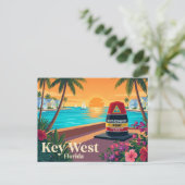 Key West Florida Briefkaart (Staand voorkant)