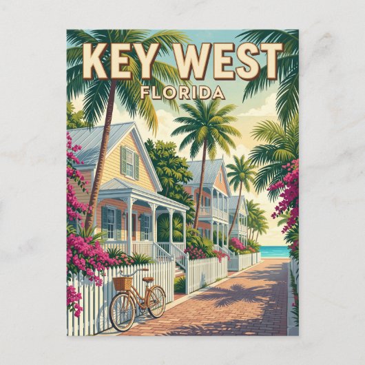Key West Florida Briefkaart (Voorkant)