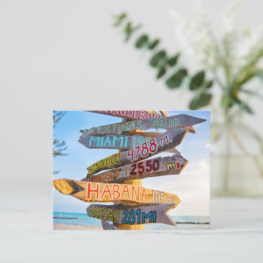 Key West, Florida Briefkaart (Staand voorkant)