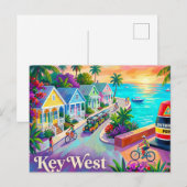 Key West Florida Briefkaart (Voorkant / Achterkant)