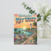 Key West, Florida Briefkaart (Staand voorkant)