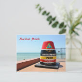 Key West Florida Briefkaart (Staand voorkant)