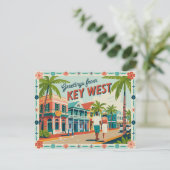Key West, Florida Briefkaart (Staand voorkant)